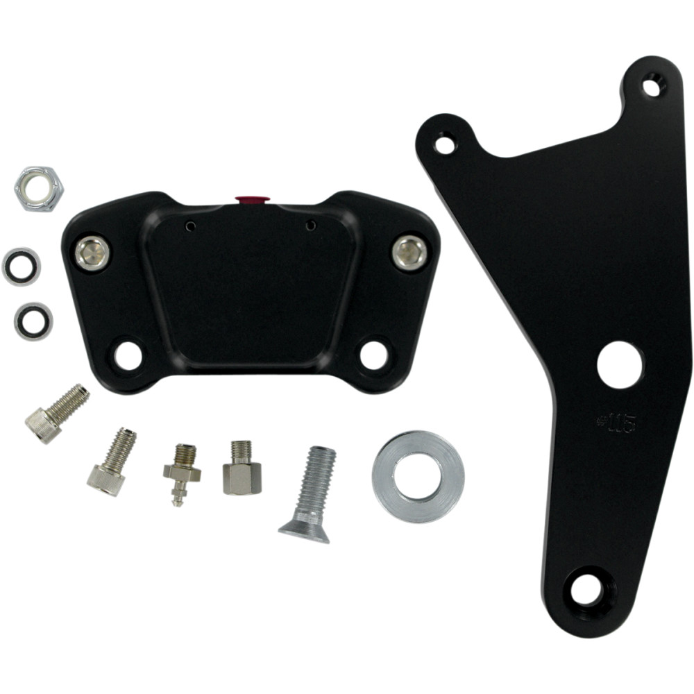 GMA Engineering Rear Brake Caliper 8184FX Smooth Black