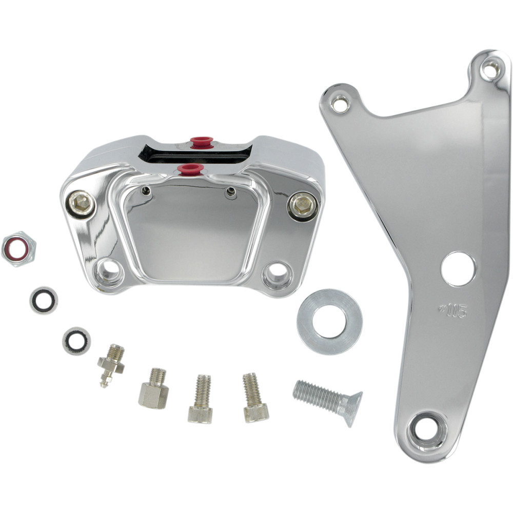 GMA Engineering Rear Brake Caliper 8184FX Smooth Chrome