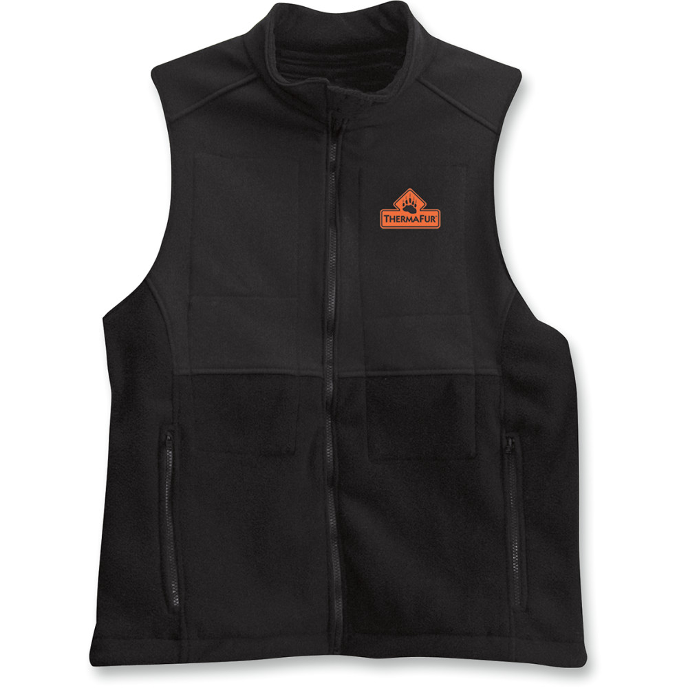 Hyper Kewl Thermafur™ Air-Activated Heated Vest (Black