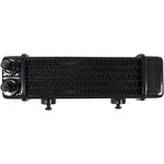 Jagg Oil Coolers Universal Oil Cooler - 6-Row - 2 Bosses