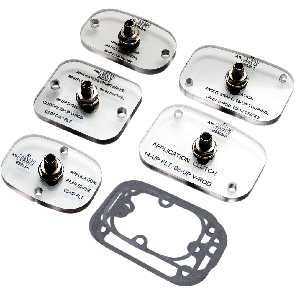 Jims Rear Brake Bleeder Lid KitJIM 38500301