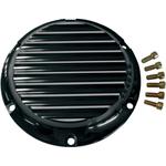 Joker Machine Derby Cover - Black/Silver - Finned