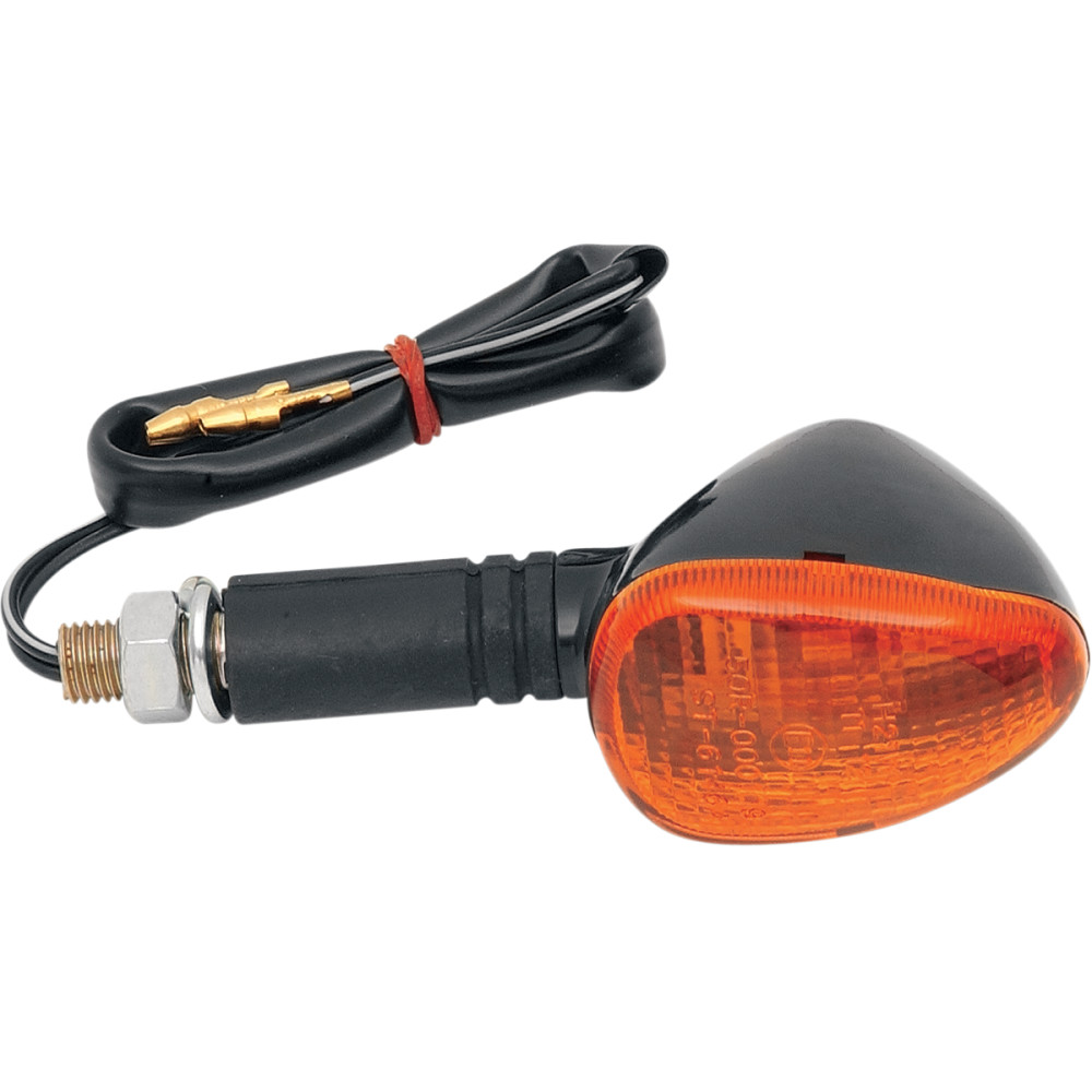 K&S Technologies Marker Lights - Dual Filament - Black/Amber