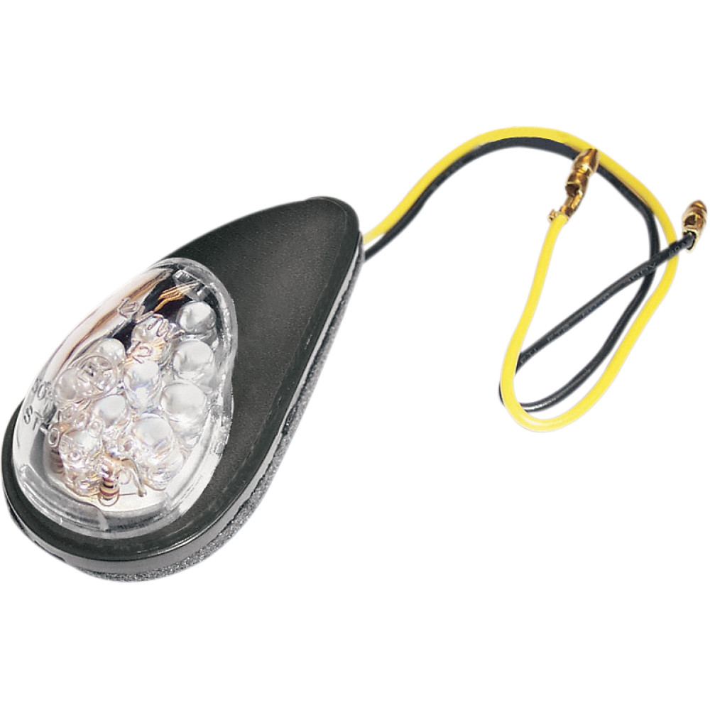 K&S Technologies Ultra Mini Stem-Mount LED Marker Lights - Black