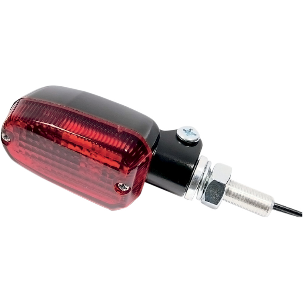 K&S Technologies Marker Light - Single Filament - Black/Red