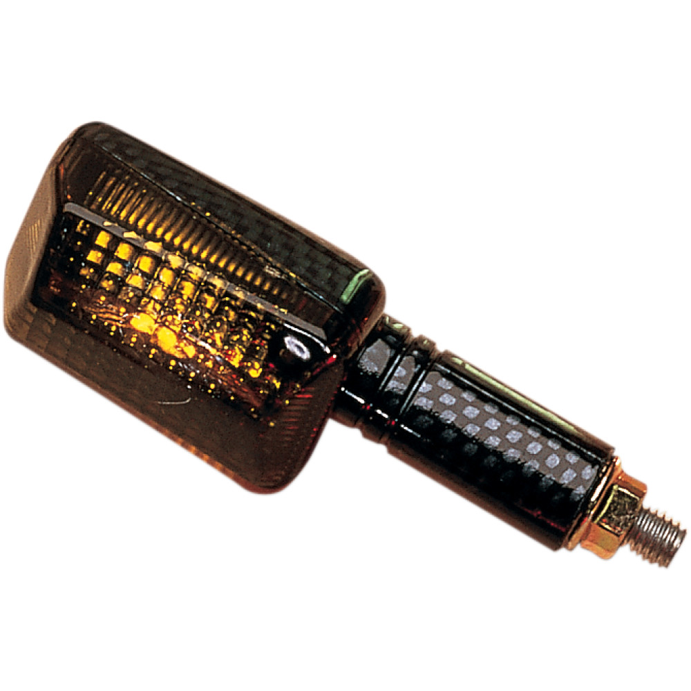 K&S Technologies Marker Light - Ministalk - Long - Carbon/Smoke
