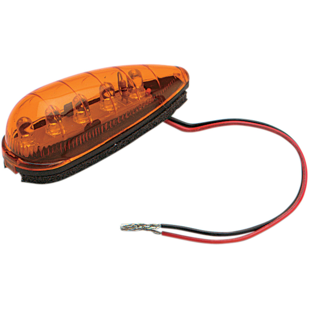 K&S Technologies LED Teardrop Marker Light - Amber