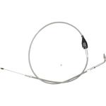 LA Choppers Mini Stainless Steel Idle Cable for '96 - '07 FL