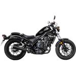 Leovince Classic Racer Black Edition Muffler - Rebel 500