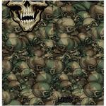 Lethal Threat Neck Scarf (Camouflage Skull - Green Camouflage)