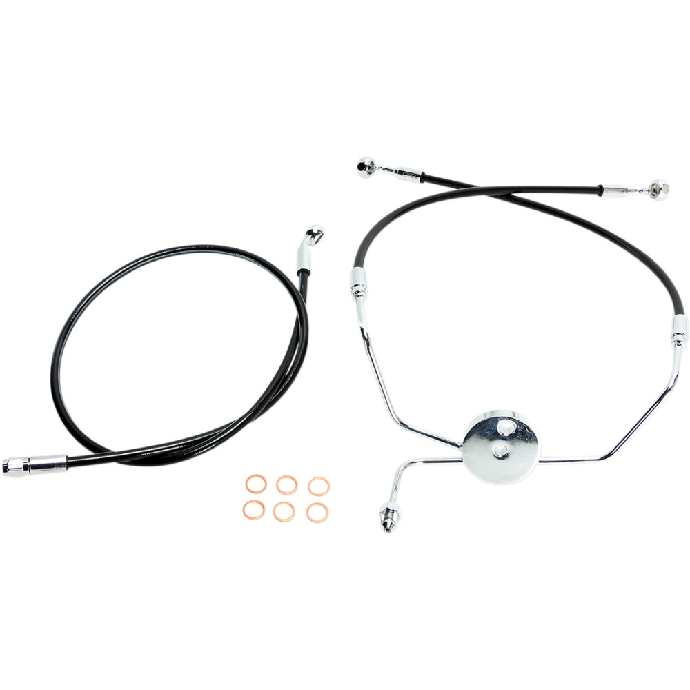 Magnum XR Brake Line Kit 31" Black/Chrome FittingsMNM 1