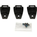 Moose Racing Boot Buckle Base Kit for M1.3 Boots (Black)