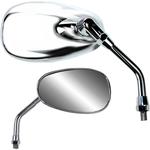 Parts Unlimited Mirror - American-Style - Chrome