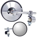 Parts Unlimited Universal Short Mirror