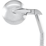 Performance Machine Vision Mirror - Round - Chrome