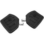 Performance Machine Passenger Floorboards - Contoured - Black