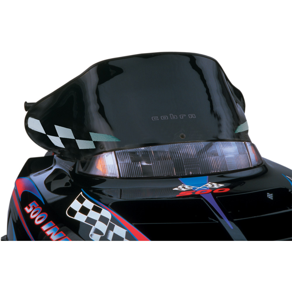 Powermadd Cobra Windshield 12" Polaris (White / Black)P