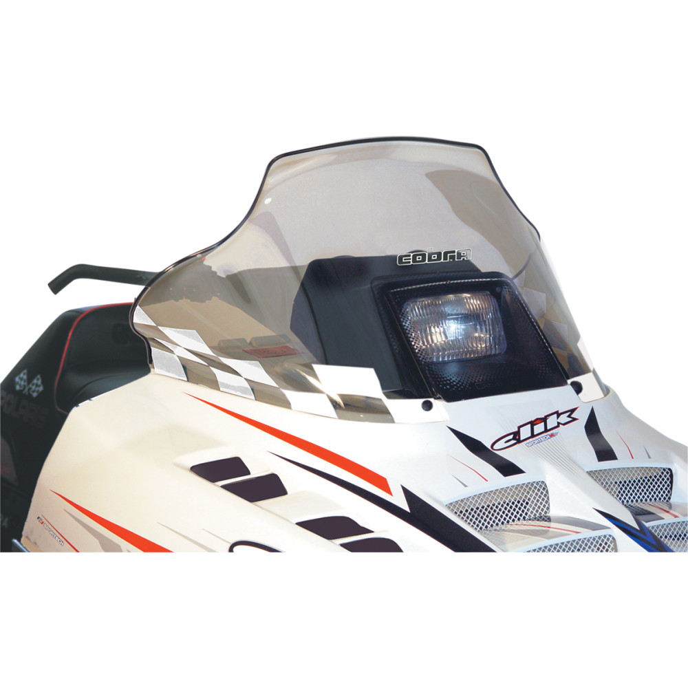 Powermadd Cobra Windshield 14" Polaris (Smoke / White)P