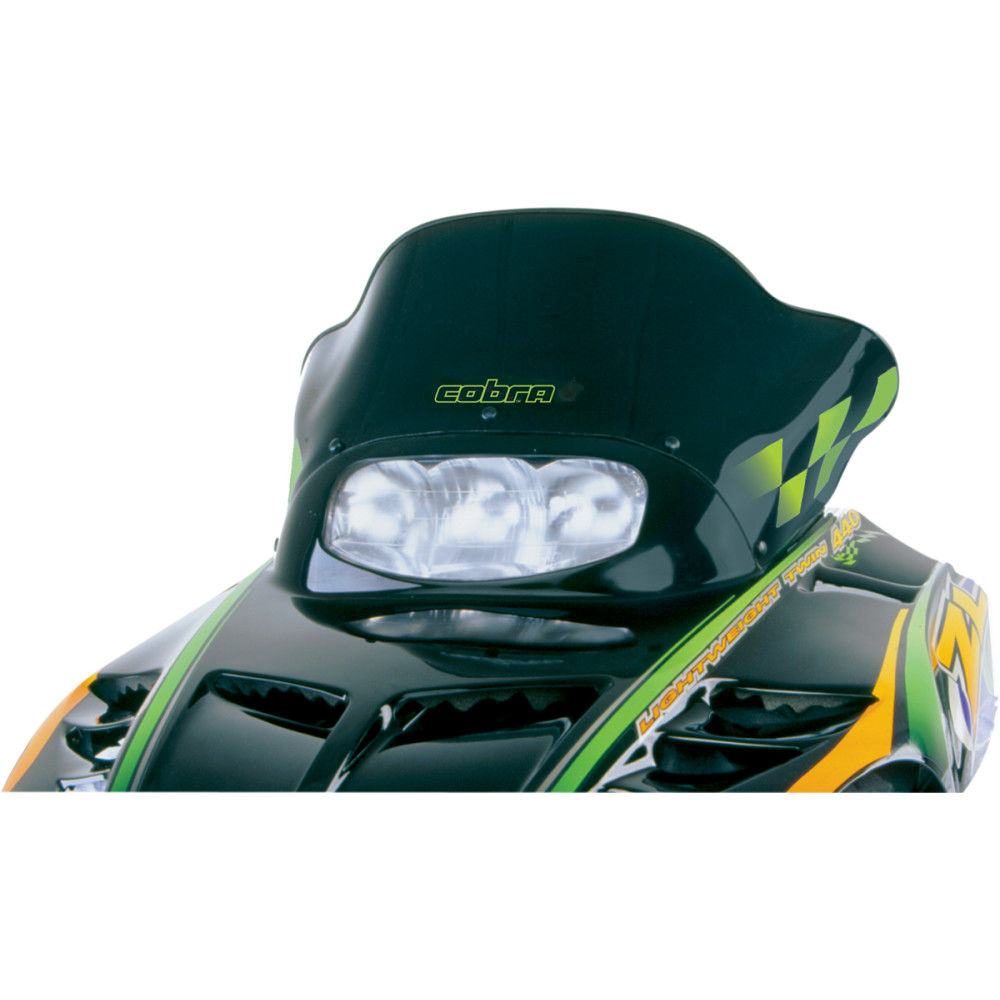 Powermadd Cobra Windshield 13.5" Arctic Cat (Black / Gre