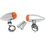 Pro-One Performance Bullet Marker Light - Chrome/Smooth
