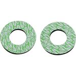 Renthal White/Green Grip Donutz