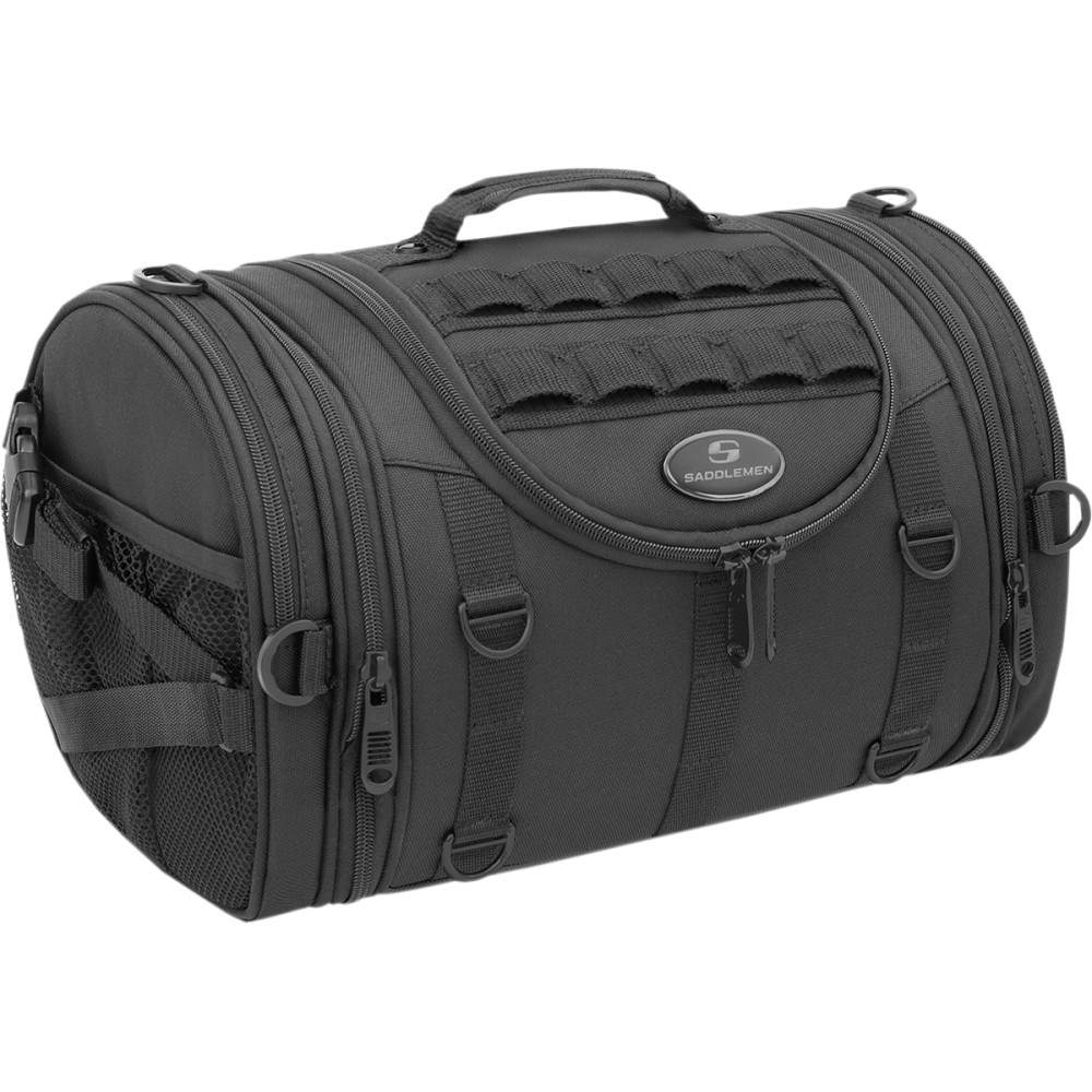 Saddlemen R1300LXE Tactical Roll Bag (Black)-SDL 3515-0198