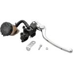 Shindy Black/Silver 19 mm Radial Master Cylinder w/ Smoke Reservoir