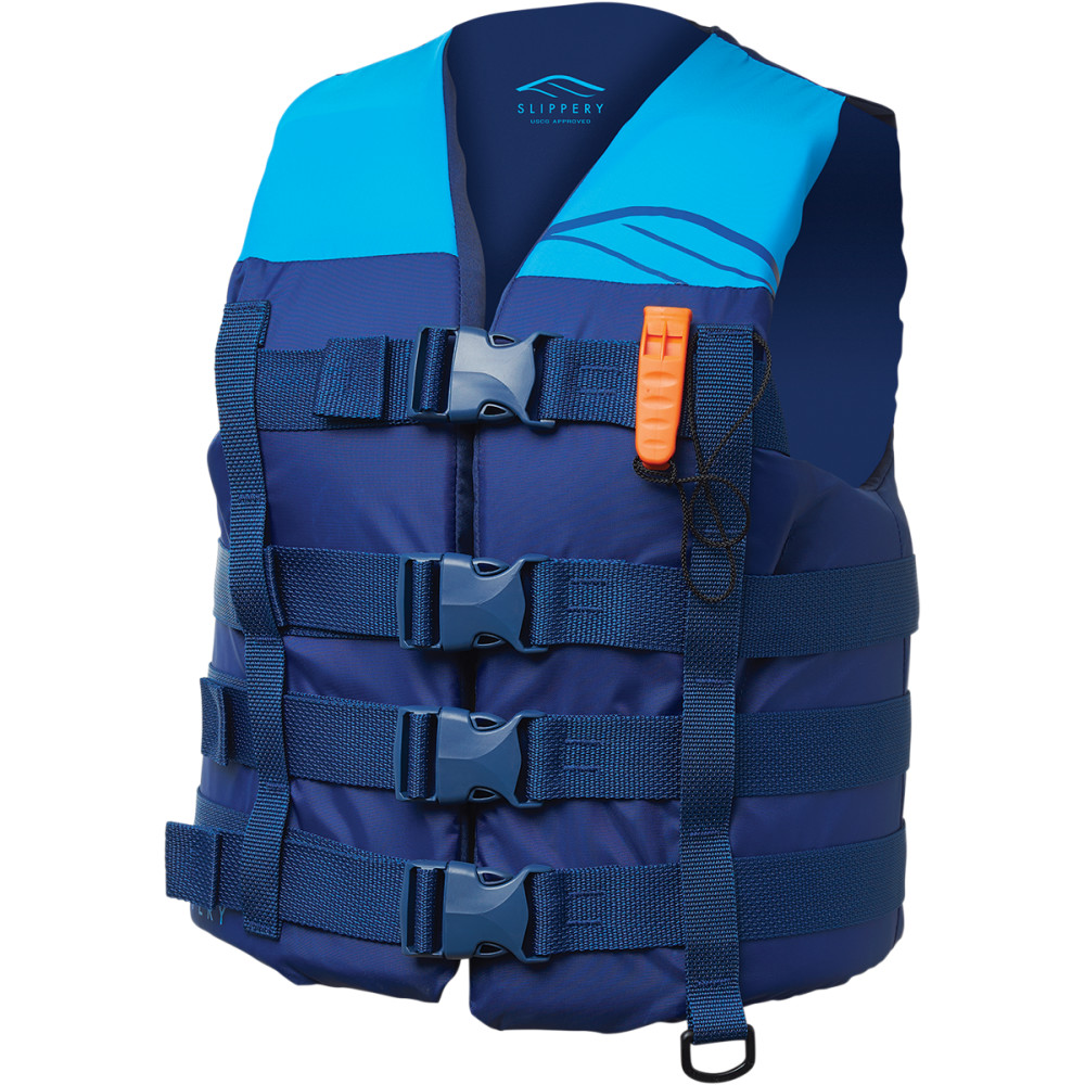 Slippery Hydro Nylon PFD Life Vest (Navy Blue)SLP 32400866