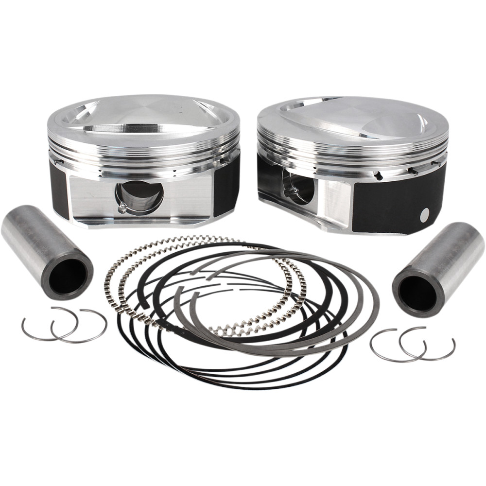 S&S Cycle High Compression Piston Kit - +0.010