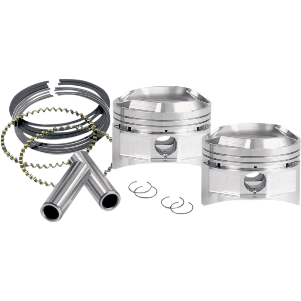 S&S Cycle Piston Kit for Super Stock Heads - Standard - 3.625
