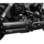 S&S Cycle Grand National Mufflers - Ceramic Black