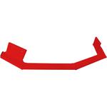 Straightline Performance Bottom Bumper Wing - Red - Ski-Doo