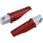 Thrashin Supply Co Rear Front Burnout Footpegs - Red - Softail