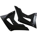 UFO Radiator Covers - CRF450R - Black