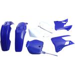 UFO Body Kit - Blue/White - YZ125/250 - '96-'99