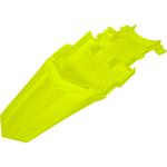UFO MX Rear Fender - Fluorescent Yellow - '19-'20 CRF110