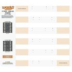 Woody's Studding Template Arctic Cat 3.00 Pitch