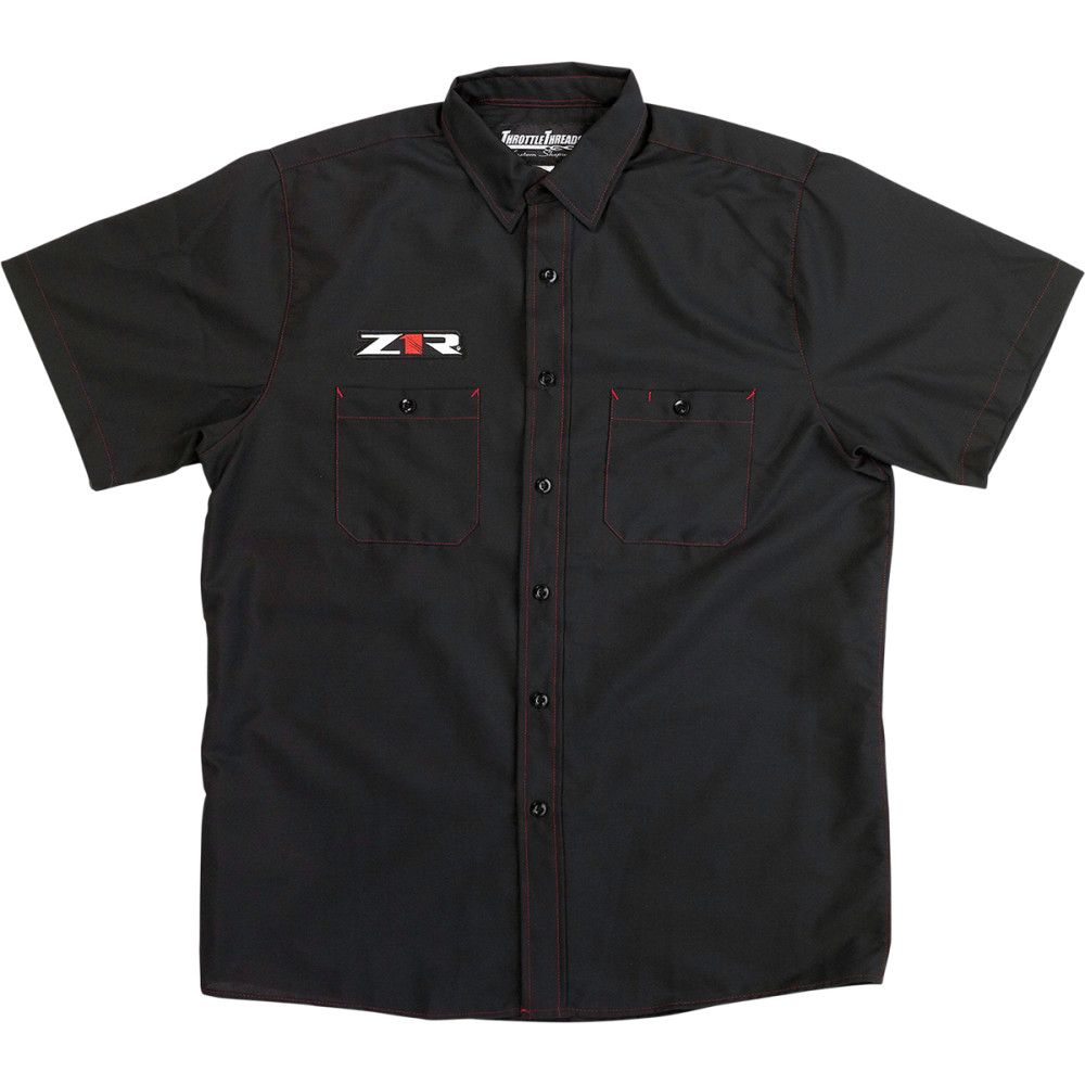 Z1R Team Shop Shirt (Black)-Z1R 3040-2958-1P