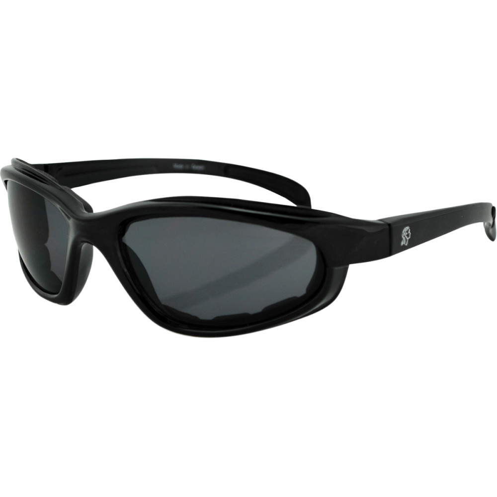 Zan Headgear Arizona Sunglasses (Gloss Black, Smoke Lens)ZH