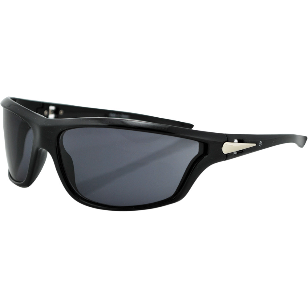 Zan Headgear Florida Sunglasses (Gloss Black, Smoke Lens)ZH