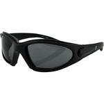 Zan Headgear Texas Sunglasses (Matte Black, Smoke Lens)
